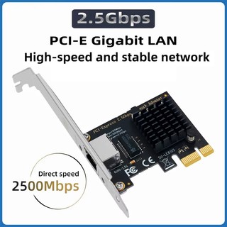 Card mạng PCI Express 2.5Gbps Gigabit Ethernet PCIE Card mạng LAN Adapter RJ45 cho Intel i225V Chip cho máy tính để bàn