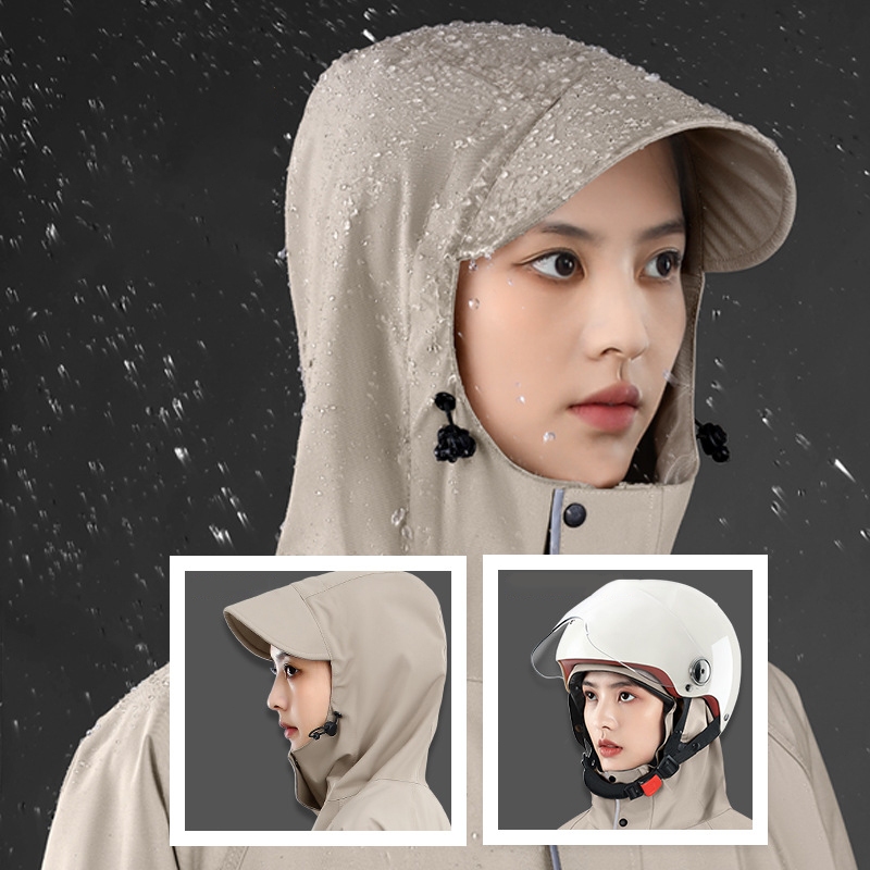 SEAMETAL Dày Người Lớn Xe Máy Áo Mưa Điện Ô Tô Áo Mưa Cho Nam Nữ Bền Chống Thấm Nước Đi Xe Thiết Bị Áo Mưa Đặc Biệt