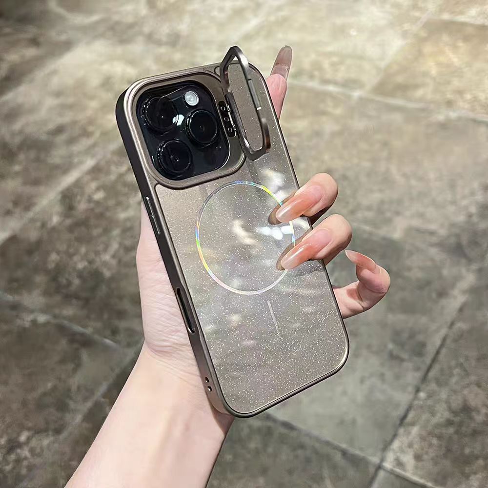 Ốp lưng cứng lấp lánh tương thích với iPhone 11 12 pro max 13 pro max 14 pro max 15 pro max 16 pro max 17 pro max