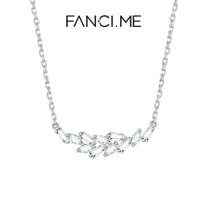 FanciMe Tua Rua Trái Tim Nụ Cười Vòng Cổ Sang Trọng Tinh Tế Xương Đòn Dây Chuyền Món Quà Hoàn Hảo Cho Bạn Gái