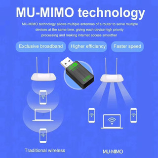 AX900 900Mbps USB WiFi Bluetooth 5.4 Bộ chuyển đổi Bộ thu ngoài không dây Wi-Fi Dongle cho PC Laptop Máy tính để bàn Băng tần kép 2.4 / 5GHz