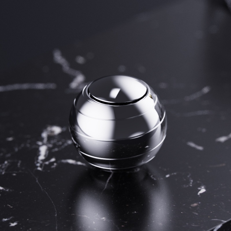 1 Máy quay EDC di động, Đồ chơi kim loại để giảm căng thẳng, Thiết bị tuyệt vời cho người lớn Giảm căng thẳng, Đồ chơi máy tính để bàn xoay, Đồ chơi quay hồi chuyển đầu ngón tay bằng kim loại