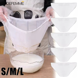Túi lưới lọc đậu nành - Túi lưới lọc chất lỏng Nylon - Lưới ép sơn lưới mịn có thể tái sử dụng - Bộ lọc túi lọc Nylon có thể tái sử dụng - Dụng cụ nhà bếp