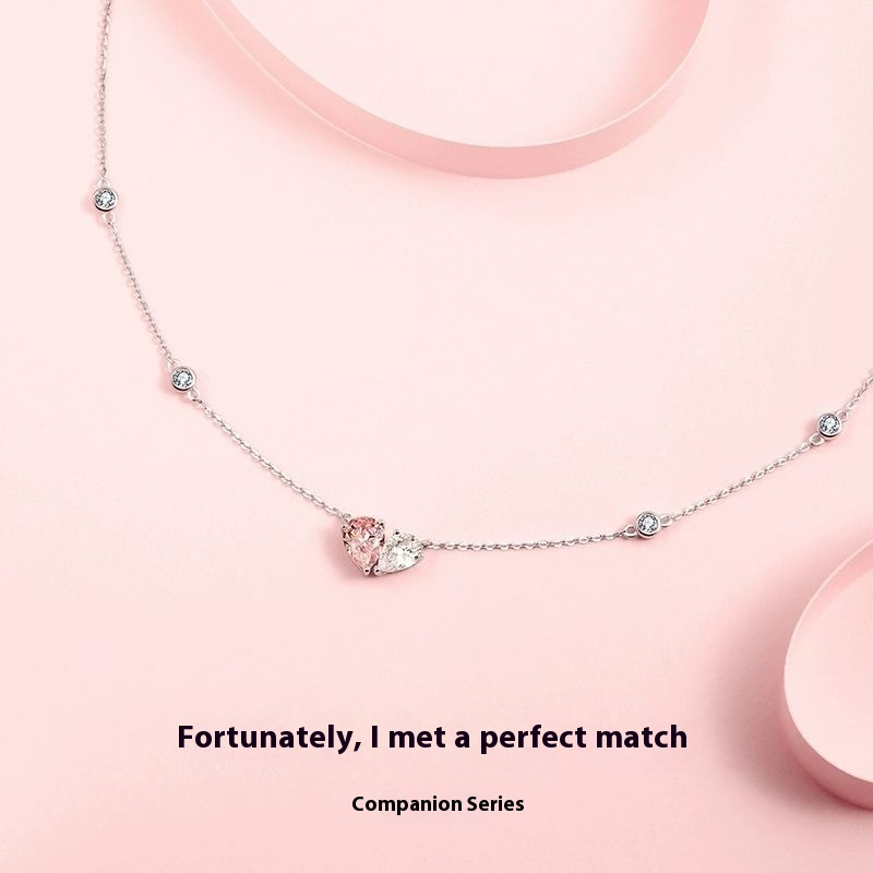 Vòng cổ bạc FanciMe Companion Sterling Quà tặng sinh nhật tối giản sang trọng cho bạn gái