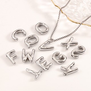 Phụ kiện chữ bong bóng tự làm chống thấm nước và chống mồ hôi, mạ vàng 18K