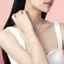 Vòng tay rạng rỡ màu bạc FanciMe Thời trang nữ sang trọng tinh tế Singapore [Dòng rạng rỡ]