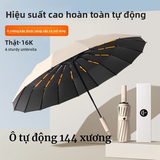 Ô tự động 144 xương Dù Che Mưa Ô Che Nắng Gấp Gọn TỰ ĐỘNG 2 Chiều, Dù Chống Nắng Cầm Tay 3 Lớp Chống Tia UV