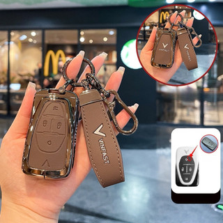 Vinfast VF6 VF6S VF6 Plus VF7 VF8 VF9 Key Mẫu Mới 2025 Bọc Chìa Khóa Vinnast