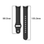 Dây Đeo Đồng Hồ Silicon Cho Xiaomi mi Band 10 10NFC 9 9NFC 8 8NFC Dây Chống Thấm Nước Nhỏ Đẹp Eo Thay Thế Dây Khóa Ngược