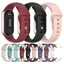 Dây Đeo Đồng Hồ Silicon Cho Xiaomi mi Band 10 10NFC 9 9NFC 8 8NFC Dây Chống Thấm Nước Nhỏ Đẹp Eo Thay Thế Dây Khóa Ngược