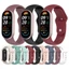 Dây Đeo Đồng Hồ Silicon Cho Xiaomi mi Band 10 10NFC 9 9NFC 8 8NFC Dây Chống Thấm Nước Nhỏ Đẹp Eo Thay Thế Dây Khóa Ngược