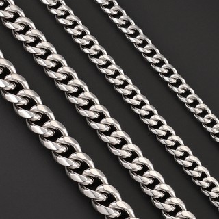 Dây chuyền mài tròn bán thành phẩm bằng thép không gỉ không phai màu DIY chống thấm nước và chống mồ hôi