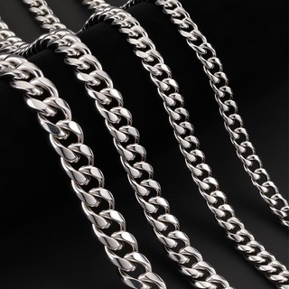 Dây chuyền mài tròn bán thành phẩm bằng thép không gỉ không phai màu DIY chống thấm nước và chống mồ hôi