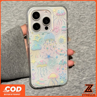 Ốp Lưng Cho OPPO Reno 16F Reno 15F Reno14F Reno14pro Reno13F Reno11 F Reno10Pro Reno8T Reno8Z Reno7Z Reno6Z Reno8 Reno5 Reno4 sứa Đại Dương Xanh Tươi IMD Chống Sốc TPU p