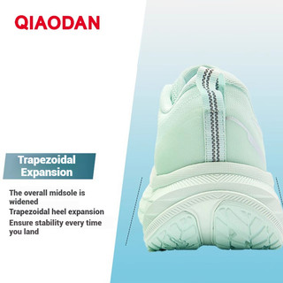 Giày chạy bộ Qiaodan DS2 Đệm phục hồi chống trượt thoáng khí QXB022253211R