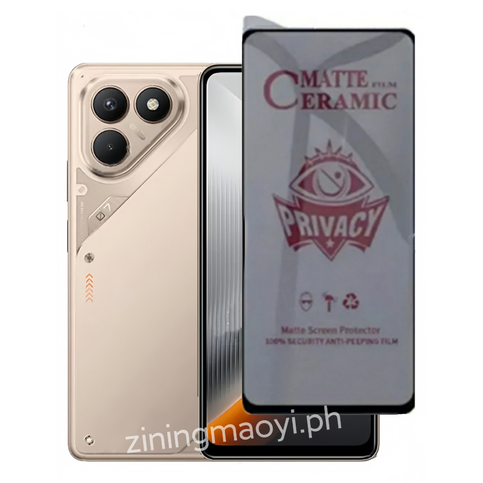 [Hàng có sẵn] Ốp lưng Tecno Pova 7 4G/Pova 6/Pova 6 Pro/Pova 5 Pro mềm trong suốt, chống sốc 4in1 kèm kính riêng tư, bảo vệ ống kính và mặt lưng