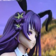 25cm Genshin Impact Raiden Shogun Beelzebul Bunny Girl Phiên bản tỷ lệ 1 / 6 PVC Hình