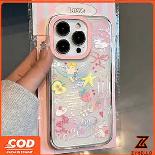 Ốp Lưng Cho OPPO Reno 15F Reno 14F Reno 14 Pro Reno 13F Reno12 F Reno 11F Reno 10 Reno 8Z Reno 7Z Reno 8T Reno5 Reno4 Reno6z Fresh Monet Secret Strawberry Vỏ Điện Thoại TPU Chống Sốc