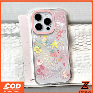 Ốp Lưng Cho OPPO Reno 15F Reno 14F Reno 14 Pro Reno 13F Reno12 F Reno 11F Reno 10 Reno 8Z Reno 7Z Reno 8T Reno5 Reno4 Reno6z Fresh Monet Secret Strawberry Vỏ Điện Thoại TPU Chống Sốc