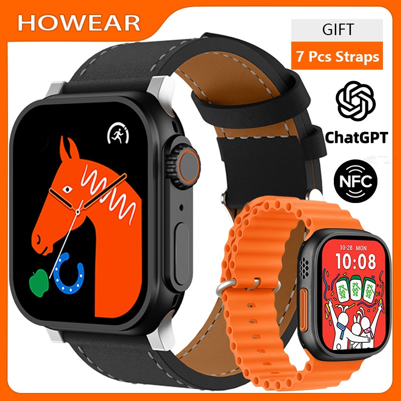 7in1 Howear HW Ultra Mini 2 Đồng hồ thông minh nữ tính Trò chuyện GPT ...