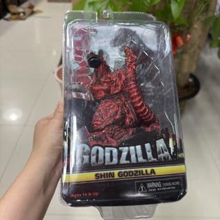 NECA GODZILLA Toys 2016 SHIN GODZILLA Monster 7 Inch Hình PVC di chuyển được khớp nối