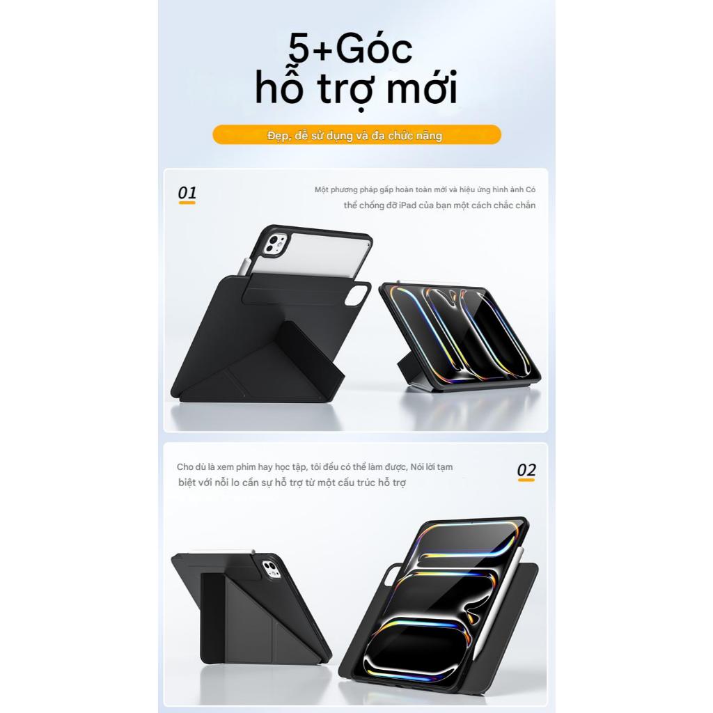 【Giao hàng từ Việt Nam】KENKE ốp lưng iPad, nắp gập chữ Y Tranh graffiti Vỏ tablet cứng trong suốt cho iPad 2026 Air 13 inch Air 11 M2 ipad 10 11 a16 M4 pro 11 Air 4 air 5/6/7/8 M3 M5 thế hệ 7 8 9 mini 6 mini a17 pro case ipad, vỏ thông minh | BigBuy360 - bigbuy360.vn