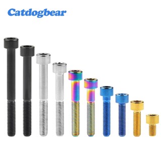Catdogbear Titan Bolts M6x10-65mm cho Xe Đạp MTB - Phù hợp Seatpost và Dây Buộc