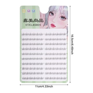 Keo miễn phí! Cụm mi đáy mỏng 4-6mm - Lông Tơ & Tự Nhiên + Miễn Phí vận chuyển