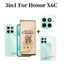 Phim riêng tư 3in1 Honor X6C cho Honor X7C X8C X6B X7B X8B Phim gốm và phim ống kính máy ảnh và phim mặt sau