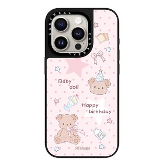 CASENEAL Morning Post Sticker Vỏ điện thoại gương chất lượng cao Thích hợp cho iPhone 17ProMax 17pro 17 air 16promax 16 15promax 15 14promax 13 13promax Ốp lưng cứng chống rơi thời trang