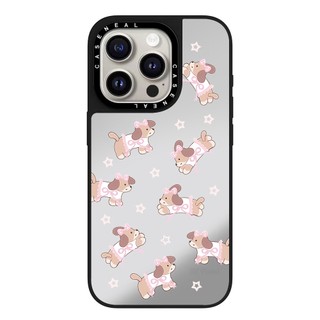 CASENEAL Morning Post Sticker Vỏ điện thoại gương chất lượng cao Thích hợp cho iPhone 17ProMax 17pro 17 air 16promax 16 15promax 15 14promax 13 13promax Ốp lưng cứng chống rơi thời trang