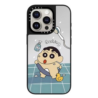 CASENEAL Phim hoạt hình vui nhộn Vỏ điện thoại gương chất lượng cao Thích hợp cho iPhone 17ProMax 17pro 17 air 16promax 16 15promax 15 14promax 13 13promax Ốp lưng cứng chống rơi thời trang