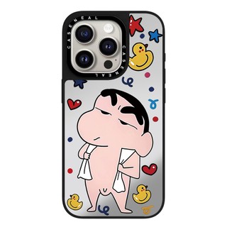 CASENEAL Phim hoạt hình vui nhộn Vỏ điện thoại gương chất lượng cao Thích hợp cho iPhone 17ProMax 17pro 17 air 16promax 16 15promax 15 14promax 13 13promax Ốp lưng cứng chống rơi thời trang