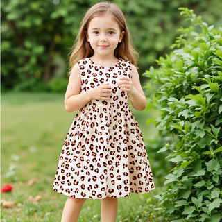 MuyoNowo Đầm Mùa Hè Nữ Vải Lụa Size 6-28kg Bé Tee