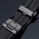Williampolo Dây Lưng Nam Cao Cấp Da Thật Khóa Tự Động Dễ Phối Đồ - Tặng Kèm Hộp Quà Sang Trọng Miễn Phí Belt for Men | Genuine Leather | Automatic Buckle | Free Premium Gift Box | Luxury & Versatile — ảnh 5