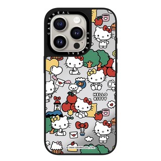 CASENEAL Full Màn Hình Kitty Gương Chất Lượng Cao Ốp Lưng Điện Thoại Thích Hợp Cho iPhone 17ProMax 17pro 17 air 16promax 16 15promax 15 14promax 13 13promax Ốp Lưng Cứng Chống Rơi Thời Trang