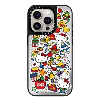 CASENEAL Full Màn Hình Kitty Gương Chất Lượng Cao Ốp Lưng Điện Thoại Thích Hợp Cho iPhone 17ProMax 17pro 17 air 16promax 16 15promax 15 14promax 13 13promax Ốp Lưng Cứng Chống Rơi Thời Trang