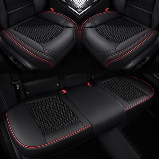 SEAMETAL Đa Năng Băng Lụa Ghế Ô Tô 3D Da Đệm Thoáng Khí Chống Trơn Sét Ghế Ô Tô Thảm Bảo Vệ Bao Da