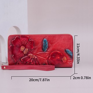 Ví Nữ 2025 Phong Cách Mới In Phiên Bản Hàn Quốc Ví Dài Thiết Kế Niche Đơn Giản Dung Tích Lớn Đa Năng Ví Đựng Thẻ