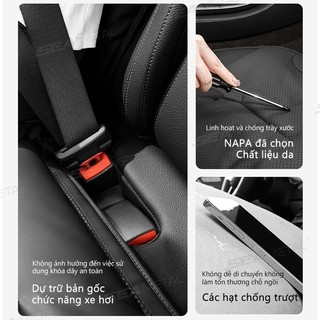 SEAMETALTAL Universal Car Seat Cover Nappa Da Ghế Ô Tô Đệm Bảo Vệ Thảm Mềm Thoáng Khí Phụ Kiện Nội Thất Ô Tô