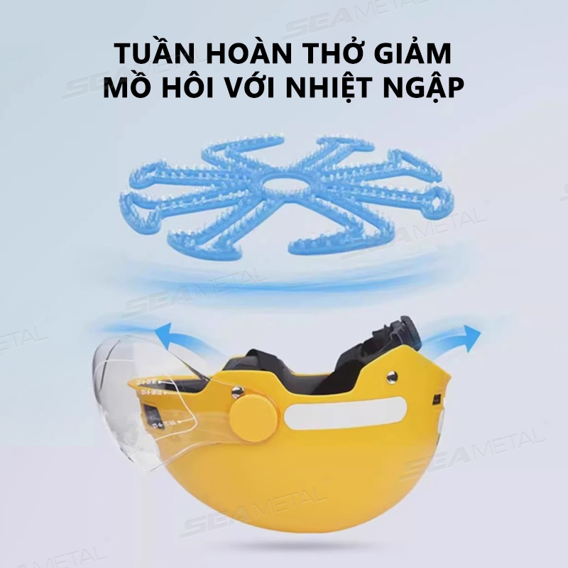 Miếng đệm lót mũ bảo hiểm xe máy SEAMETAL Miếng đệm lót mũ bảo hiểm silicon mềm dẻo Miếng đệm lót mũ bảo hiểm