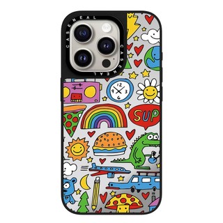 CASENEAL Đám mây cầu vồng Vỏ điện thoại gương chất lượng cao Thích hợp cho iPhone 17ProMax 17pro 17 air 16promax 16 15promax 15 14promax 13 13promax Ốp lưng cứng chống rơi thời trang