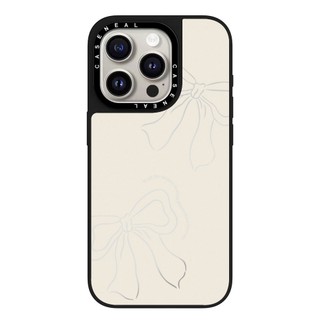 Ốp điện thoại gương chất lượng cao nơ màu hồng CASENEAL Thích hợp cho iPhone 17ProMax 17pro 17 air 16promax 16 15promax 15 14promax 13 13promax Ốp lưng cứng chống rơi thời trang