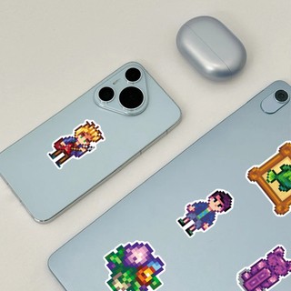 Bộ 50 Cosplay Trò Chơi Stardew Valley Pixel Miếng Dán DIY Sổ Lưu Niệm Hành Lý Laptop Miếng Dán Đồ Chơi Trẻ Em