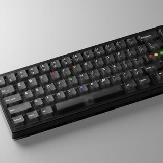 Misty Transparent Keycaps ABS Cherry Profile Keycap Custom Keycaps Tương thích với Cherry Gateron MX Switch