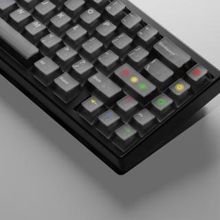 Misty Transparent Keycaps ABS Cherry Profile Keycap Custom Keycaps Tương thích với Cherry Gateron MX Switch