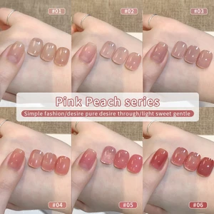 ANNIES Màu Khỏa Thân Sơn Móng Tay Màu Đào 16ml Spring Base Color UV Gel
