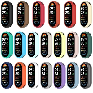 Ốp Lưng Silicon Cho Xiaomi Mi Band 8 9 10 Mềm Bảo Vệ Ốp Lưng Ốp Lưng Cho Xiaomi Band 8NFC 9NFC 10NFC 9Ceramic Edition 10Ceramic Edition