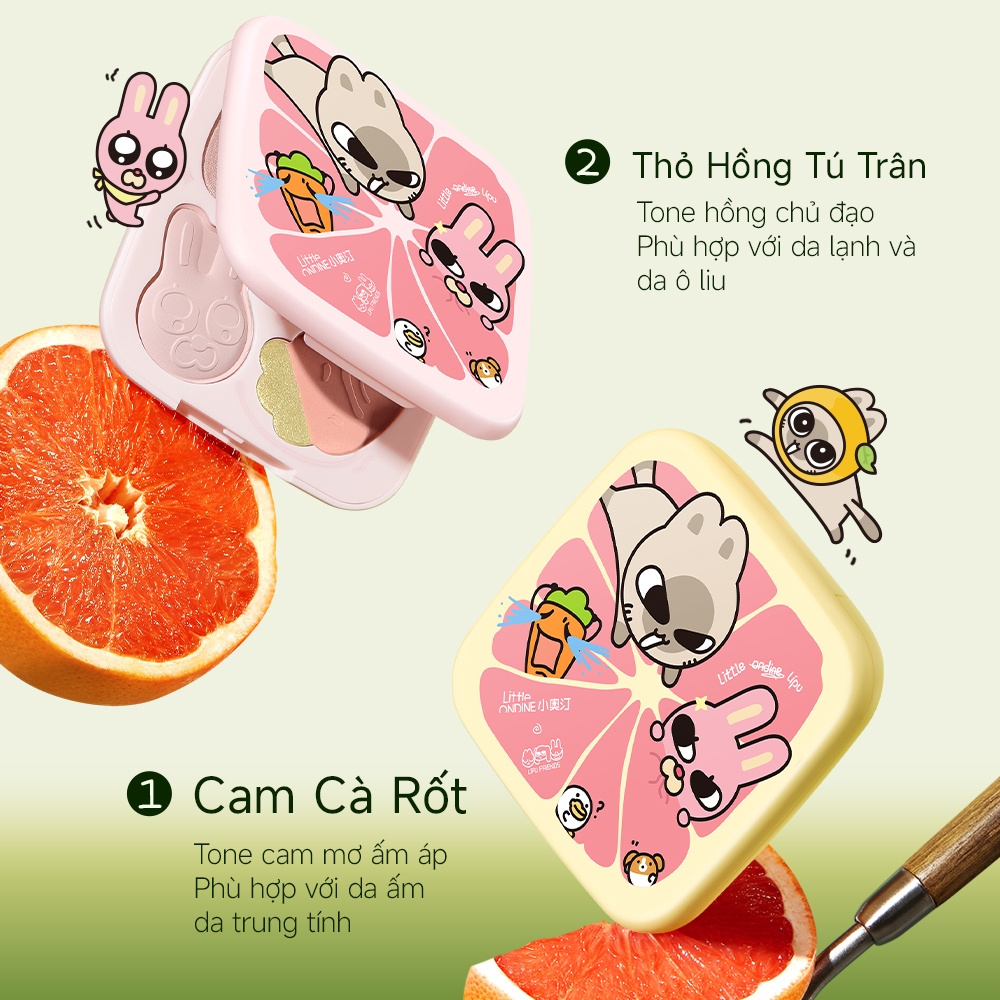 Little Ondine Siam Reap Bộ sưu tập hợp tác  Kem dưỡng ẩm phấn phủ son dưỡng chì kẻ mắt 12g/12g/0.5ml/2.4g