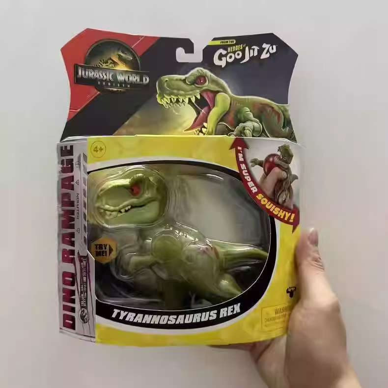 Goo Jit Zu Jurassic World Rebirth Dino Rampage Tyrannosaurus Rex Nhân vật hành động
